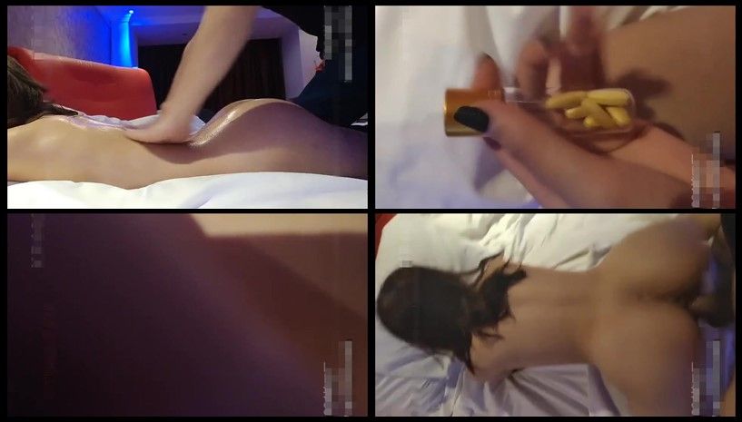 骚气红衣少妇男技师推油按摩，手指扣逼上位骑乘上下套弄后入大力猛操，很是诱惑喜欢不要错过