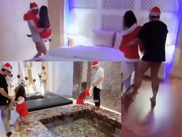 圣诞4P群趴一镜到底实录 激情舌吻 火车便当 颜射 样样来