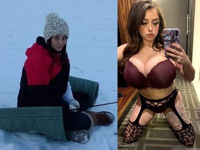 【超巨乳】Onlyfans Jade 福利合集，两只手都把握不住一只大灯