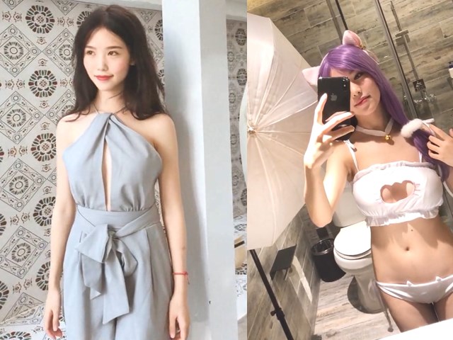 【女神推荐】火爆高颜值网红美女【抖娘利世】承接原味业务私人定制甄选 透纱情趣套 露奶露逼露唇