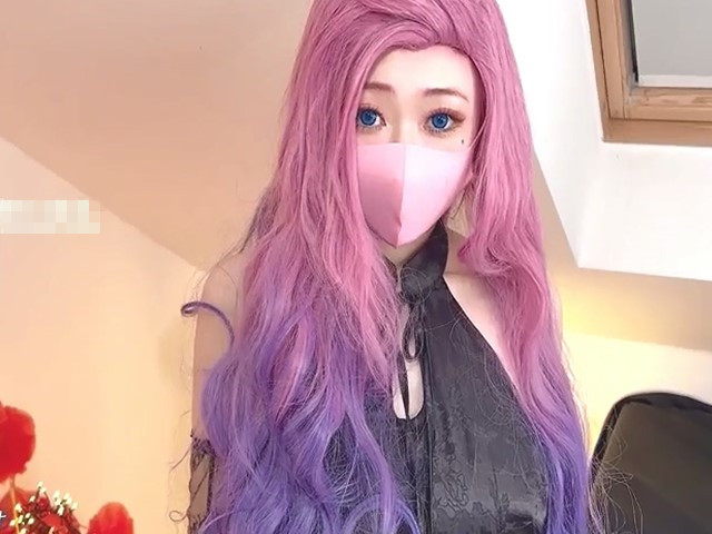 网红女神▌柚子猫▌萨勒芬的新年教学