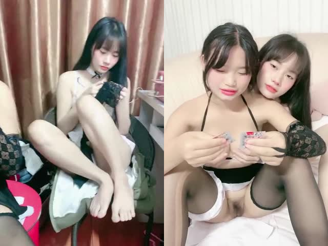 两个大奶骚货互相玩弄骚逼…