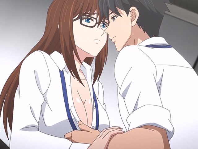 【动漫】地味變！改變土妹子的純潔異性交往6.工作中也是意外地激烈-中文字幕