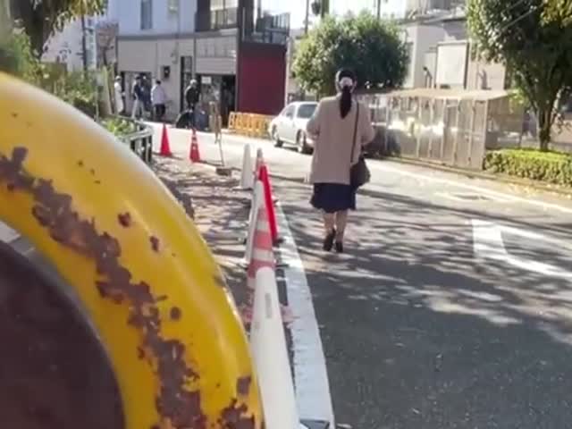 【mj】尾随戴眼镜气质美女