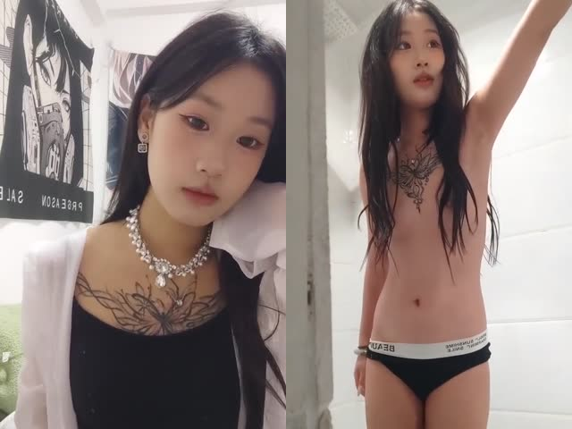 极品尤物纹身美少女！男友在家操逼秀！