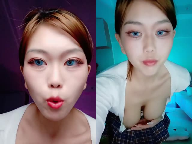 你老婆好骚哦,木瓜奶美女,裸舞+道具自慰+尿尿