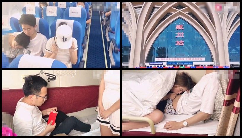 最新流出国产AV剧情微博裸替演员@沈樵之火车邂逅前男友直接在卧铺里啪啪