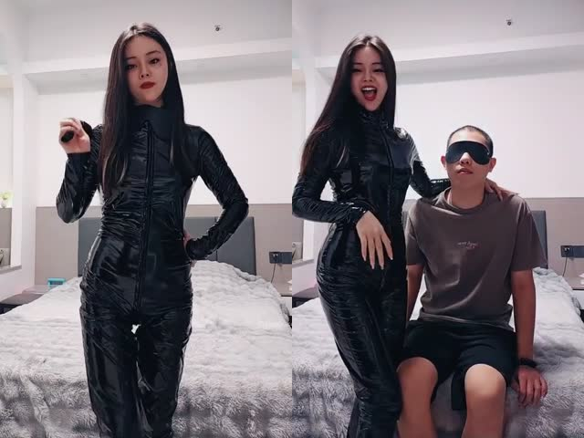 顶级御姐【美少女萝卜丝】调教男奴啪啪~-2