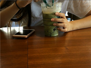 撩妹咖啡店搭讪极品美女大学生