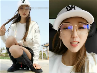 气质骚妹纯纯的户外露出