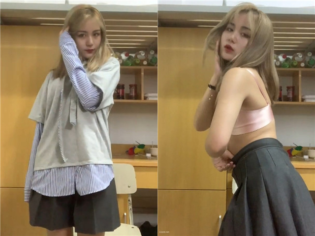 很火的大四考研母狗，舍友都离校了，宿舍只剩下自己，淫语骚话不断